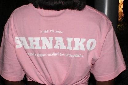 Pink "SK" Tee